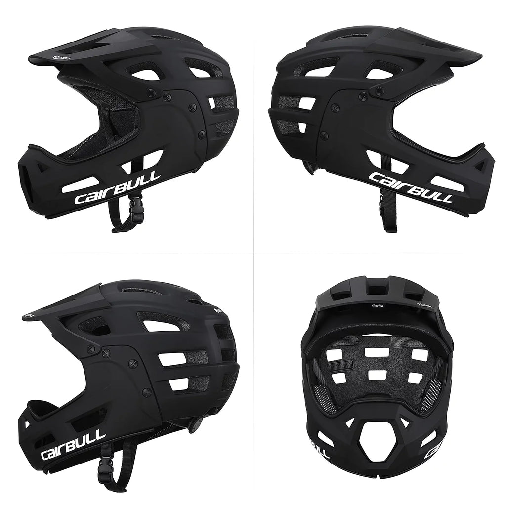 Chin Detachable Mountain Helmet Guard Cycling Full Helmet CAIRBULL Adult Visor Bike for Biking Face and with