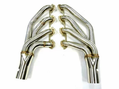 OBX Header Ford Fitment Forward" and For By Block Tube "Down Big Stainless Long Engines