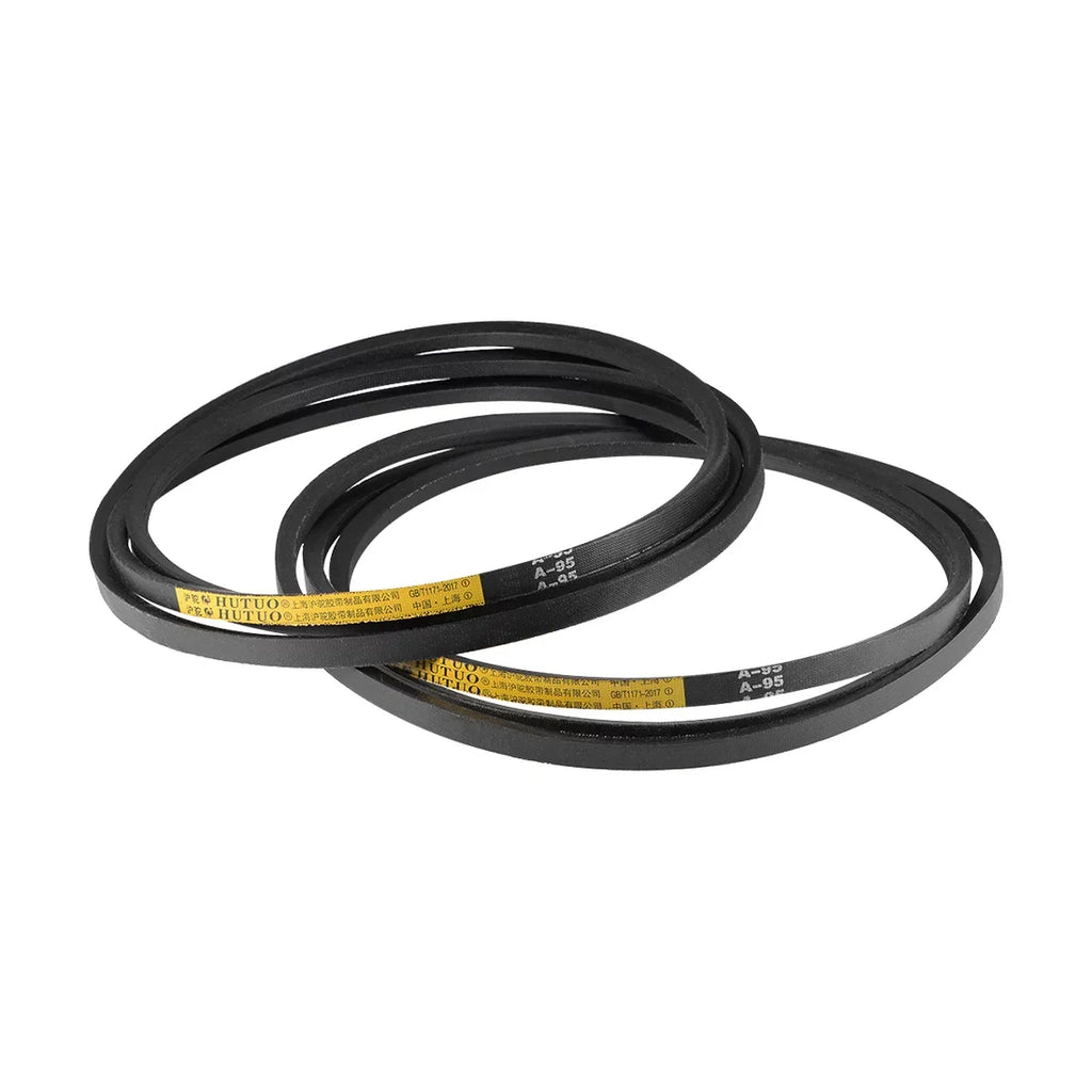 95" Belt Mid-Perimeter, 2pcs V-Belts Rubber A95 Drive A-Section