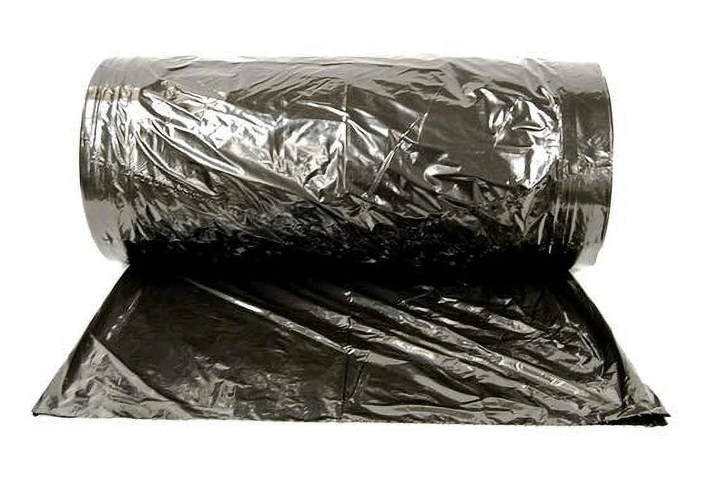 249/ROLL - , Black Plastic bags garment on 72"H super weight NAHANCO roll, a