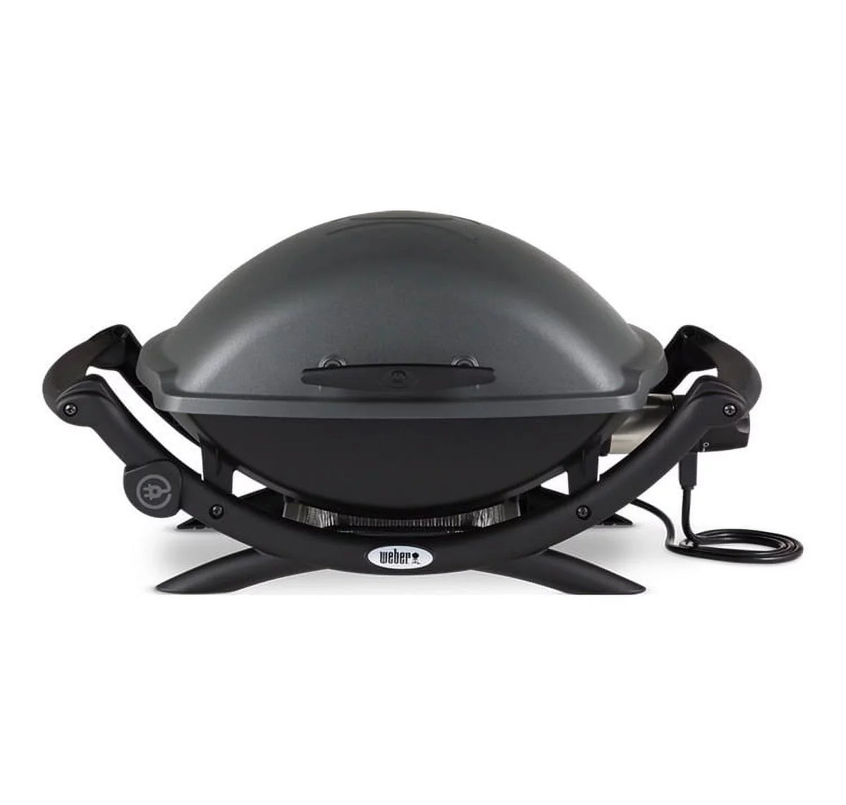 Q Grill Weber (Black) Cover 2400 Grill with Cart and Bundle Electric