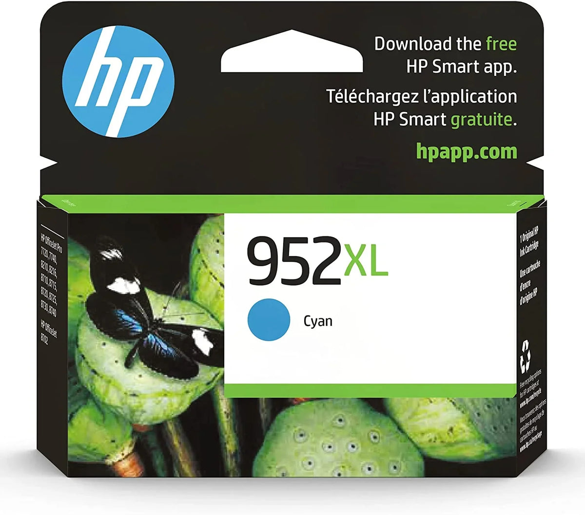 HP Magenta, Color 952XL Yellow) 1 952XL Cyan, 952XL 952XL 1 (1