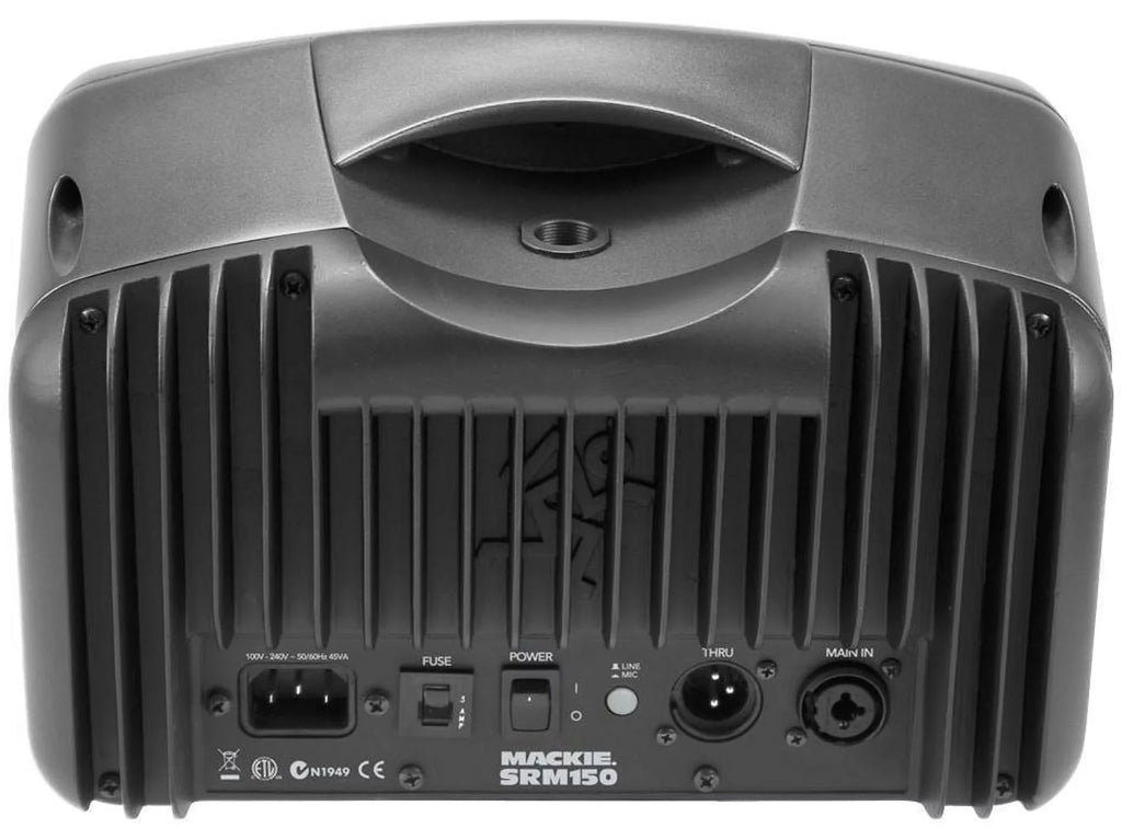 Powered Pa Built 2 With Active Monitor SRM150 In Speakers Mackie EQ