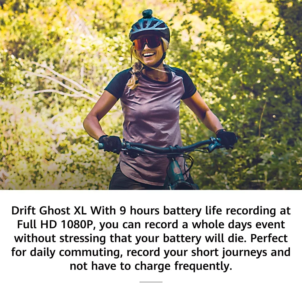 Mic Hour Ghost Life Battery Camera Camera, Support 9 Waterproof XL External Sports Drift