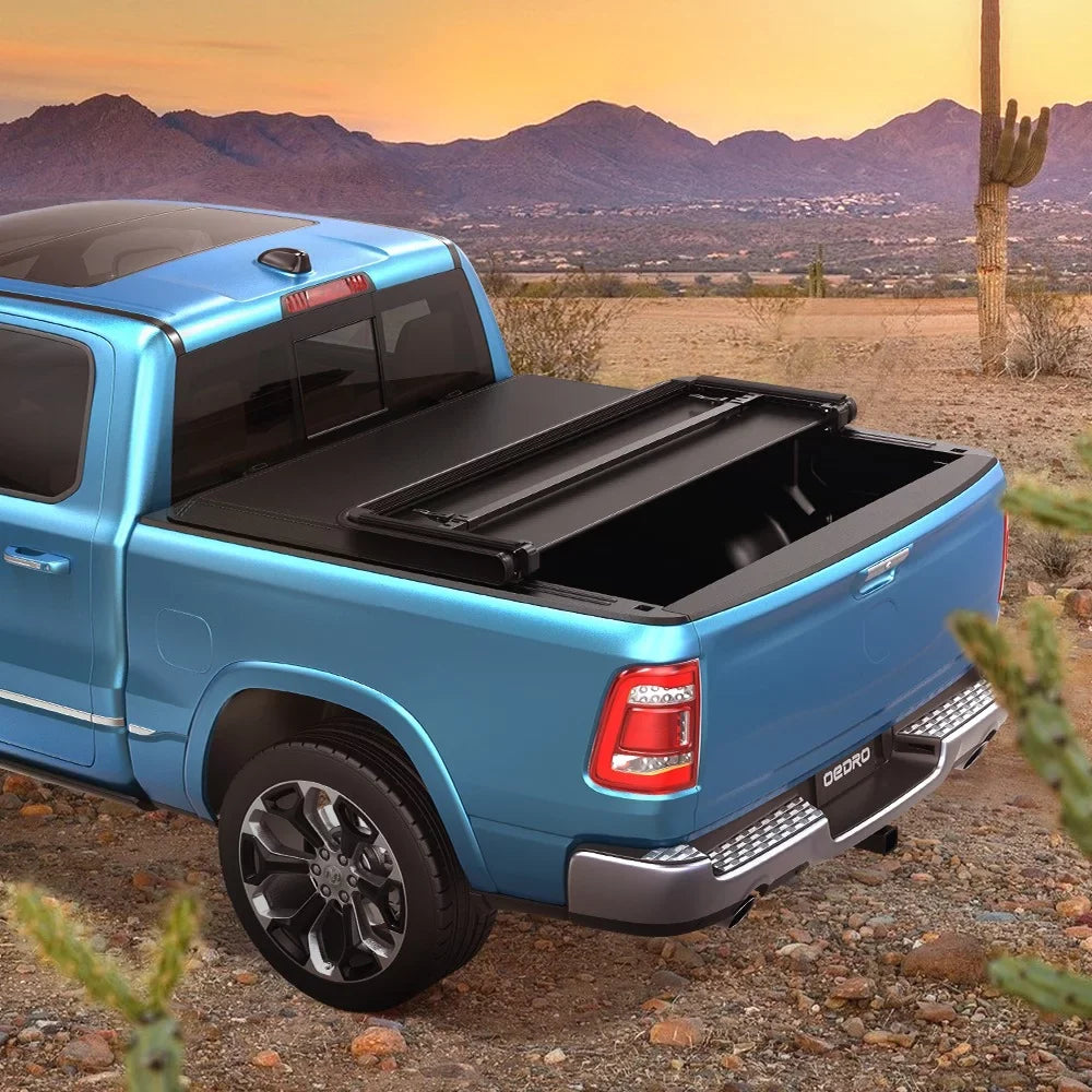2015-2023 Truck Soft ft Canyon Ledkingdomus for Chevy Colorado/GMC Tri-Fold Tonneau Cover Bed 5