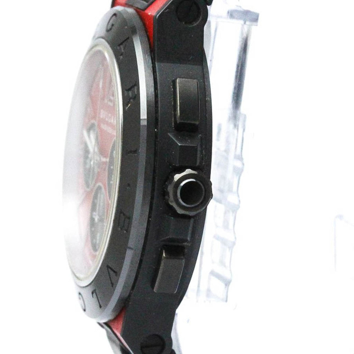 Chronograph Ceramic Magnesium (Good) BF567466 Diagono Automatic Watch DG42SMCCH Pre-Owned BVLGARI