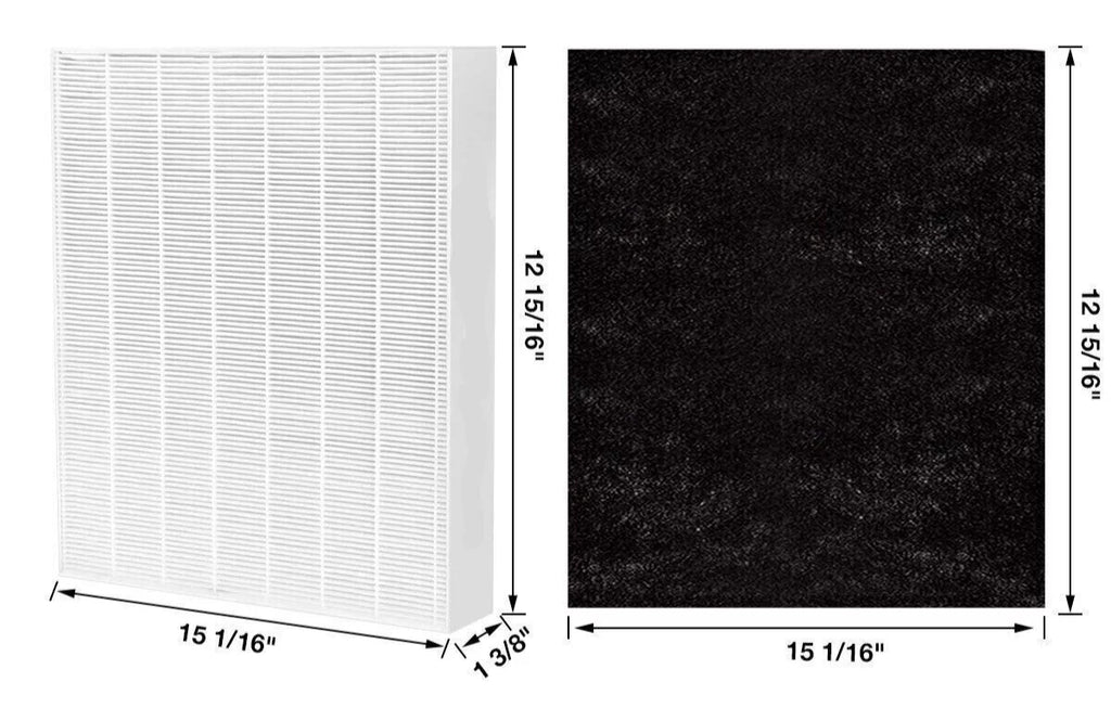 True Activated 200M, 2 #3304899 Pack Goodsby and AP-1519P H13 Filters and HEPA 2x AP-1518R Filters for AP-1512HH-FP Replacement Air Filters Pre Coway Carbon Pack 8x AP1512HH True Purifier HEPA Airmega