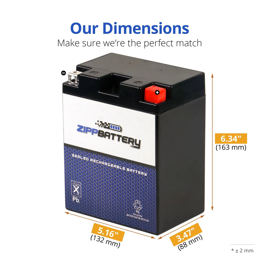 1000Cc For Gs1000 1980 Battery Battery Motorcycle Ytx14Ahl-Bs Suzuki Zipp