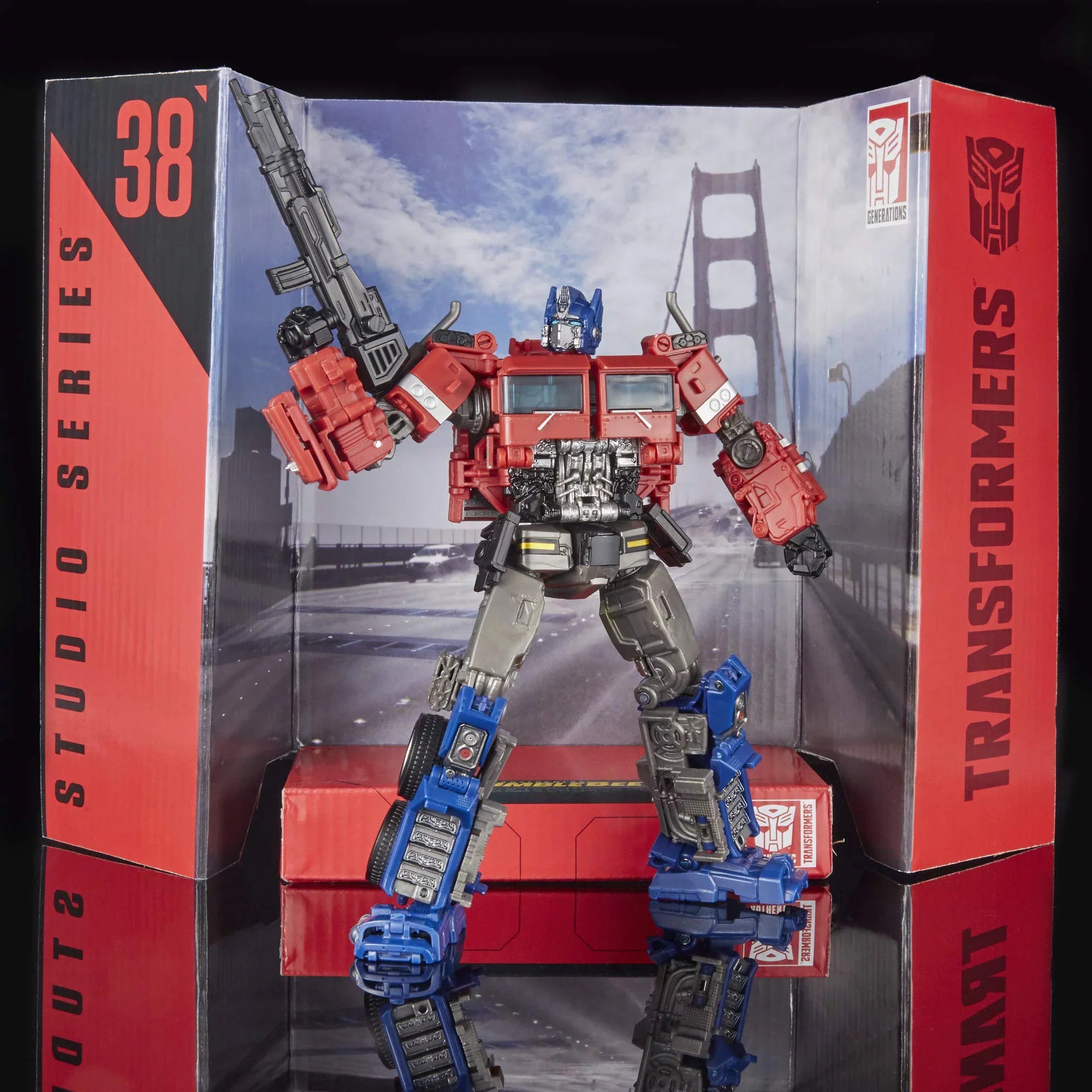 Action Movie Bumblebee Transformers - and Series Studio Figure Voyager Optimus Prime Class 6.5-inch Up, Ages 8 38 Toys