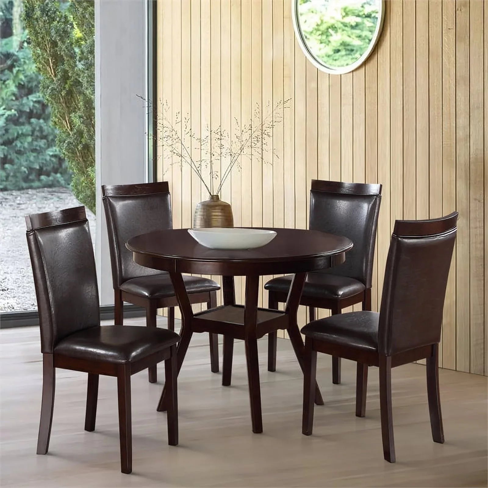 in Wood Lexicon Espresso Set Shankmen Piece Dining 5