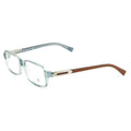 52mm Acetate TO5018 Frames Turquoise Transparent Eyeglass Rectangular Tod's