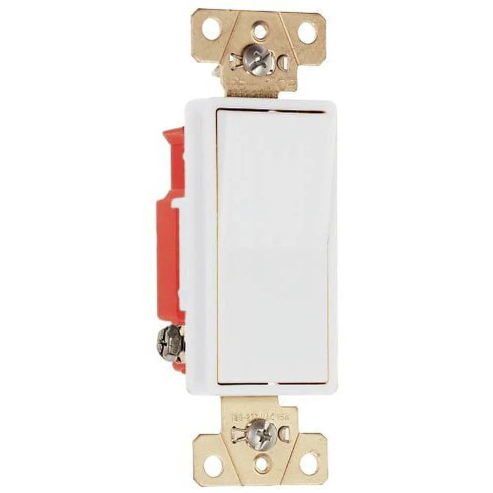 Switch, & Legrand Each Back 120/277V, 2623WCC6 White, 20A, Decorator Side 3-Way Wire