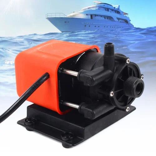 AC Conditioning 110-115V /Seawater Boat Circulation Air Marine Pump 18.5LPM/5GPM