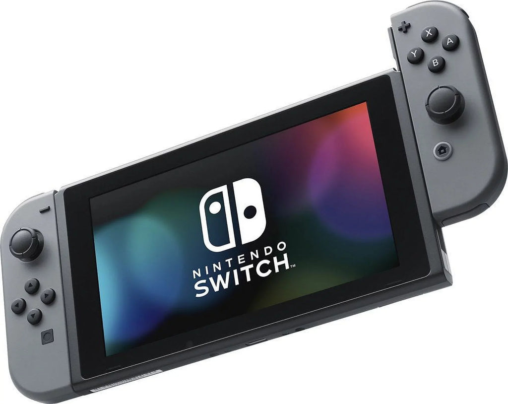 with Zelda Console Switch Bundle Nintendo Gray Joy-Con