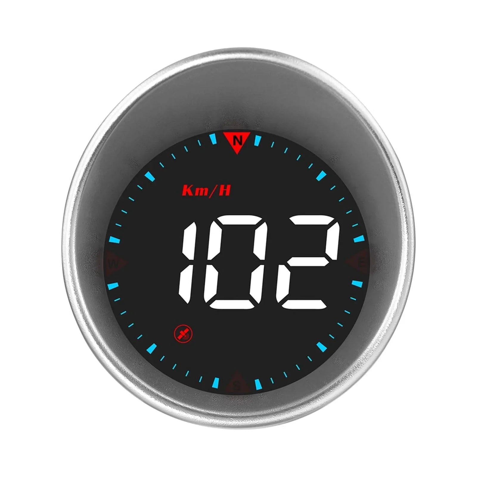 Digital Display Fatigue Overspeed Compass Head-up and Speedometer Driving Display Mileage, Arealer Angle, Driving CarCar