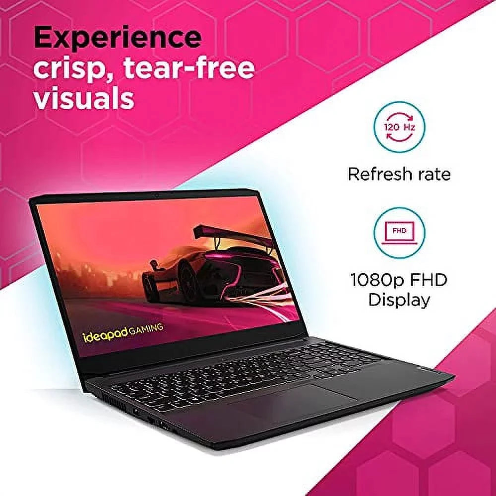 5600H 15.6" Display, (Beats SSD, 11 FHD GeForce Laptop, Newest 3 2TB Ryzen Backlit AMD IdeaPad Gaming 64GB 2022 1650, GTX 120Hz 5 i7-10700), Windows Lenovo RAM, NVIDIA IPS Keyboard,