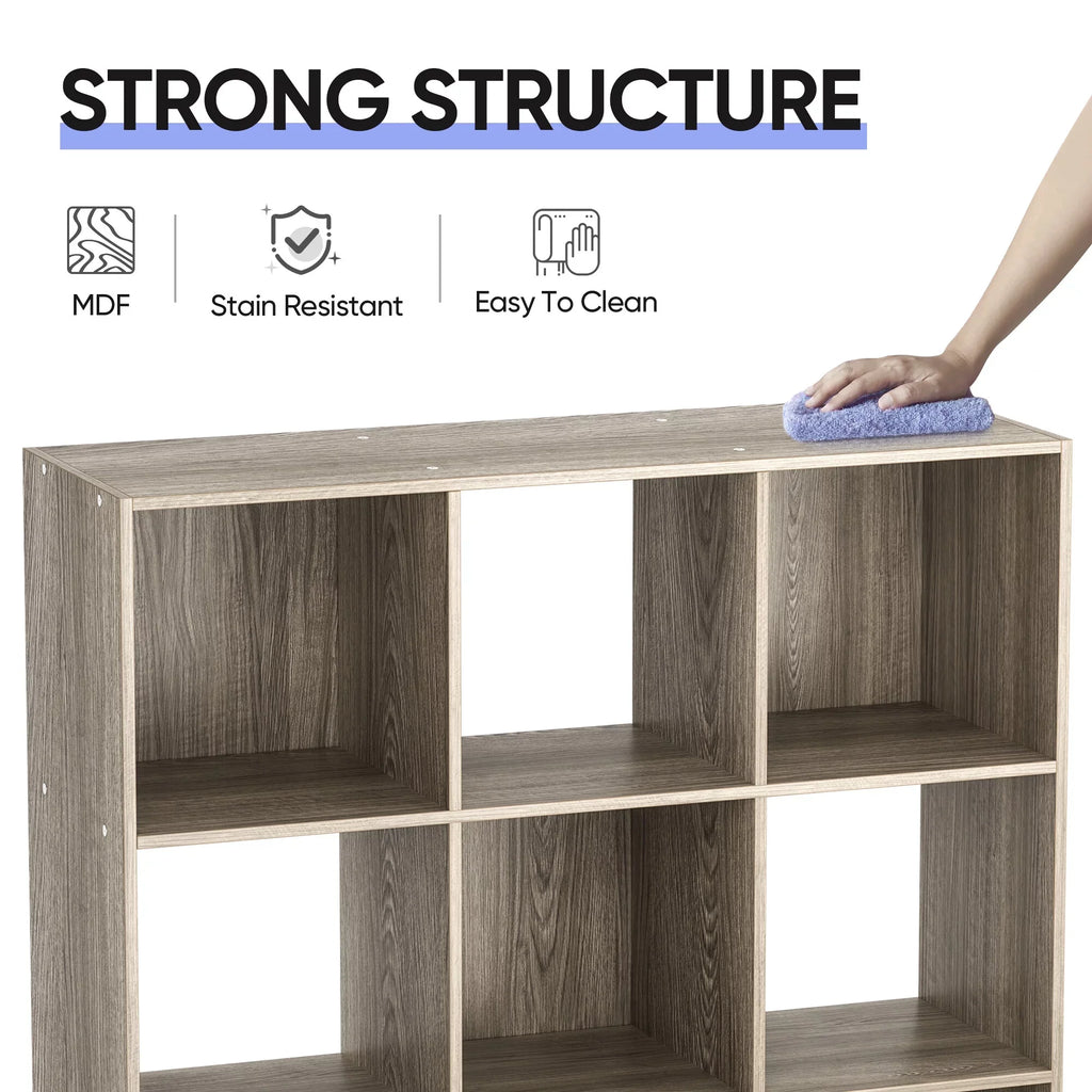 3 Cubes 44lbs ZENSTYLE x Wood Storage 3 Max Bookselves Grain Organization