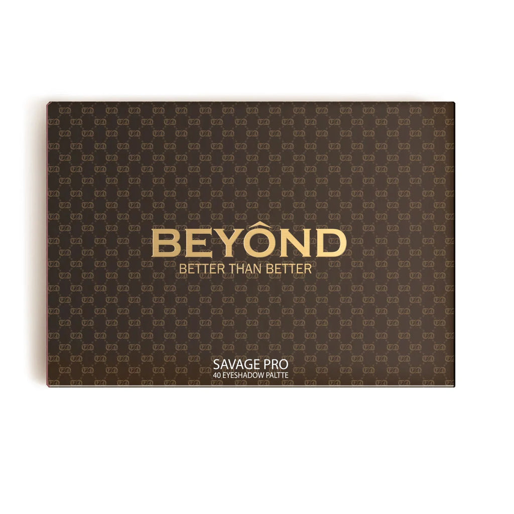 Highly PRO Colors Pigment Palette. 40 Shimmer & Matte SAVAGE Eyeshadow BEYOND