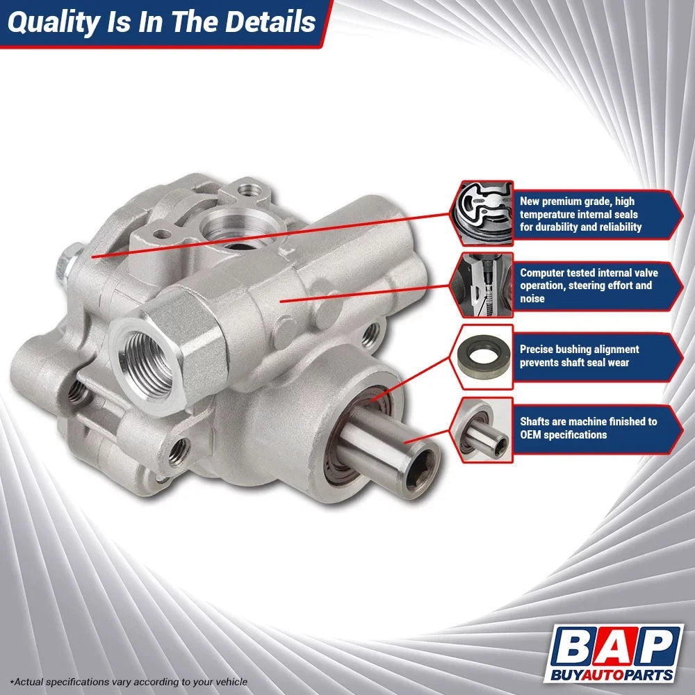 PASSAT New GLS VOLKSWAGEN Audi - For select: Pump 2.8L Power A4 Fits VW V6 Steering & Buyautoparts 1998-2000,2003 Passat