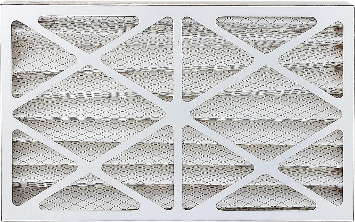 Filterbuy (2-Pack) MERV Filters 13 Pleated HVAC AC Furnace Air 10x25x4