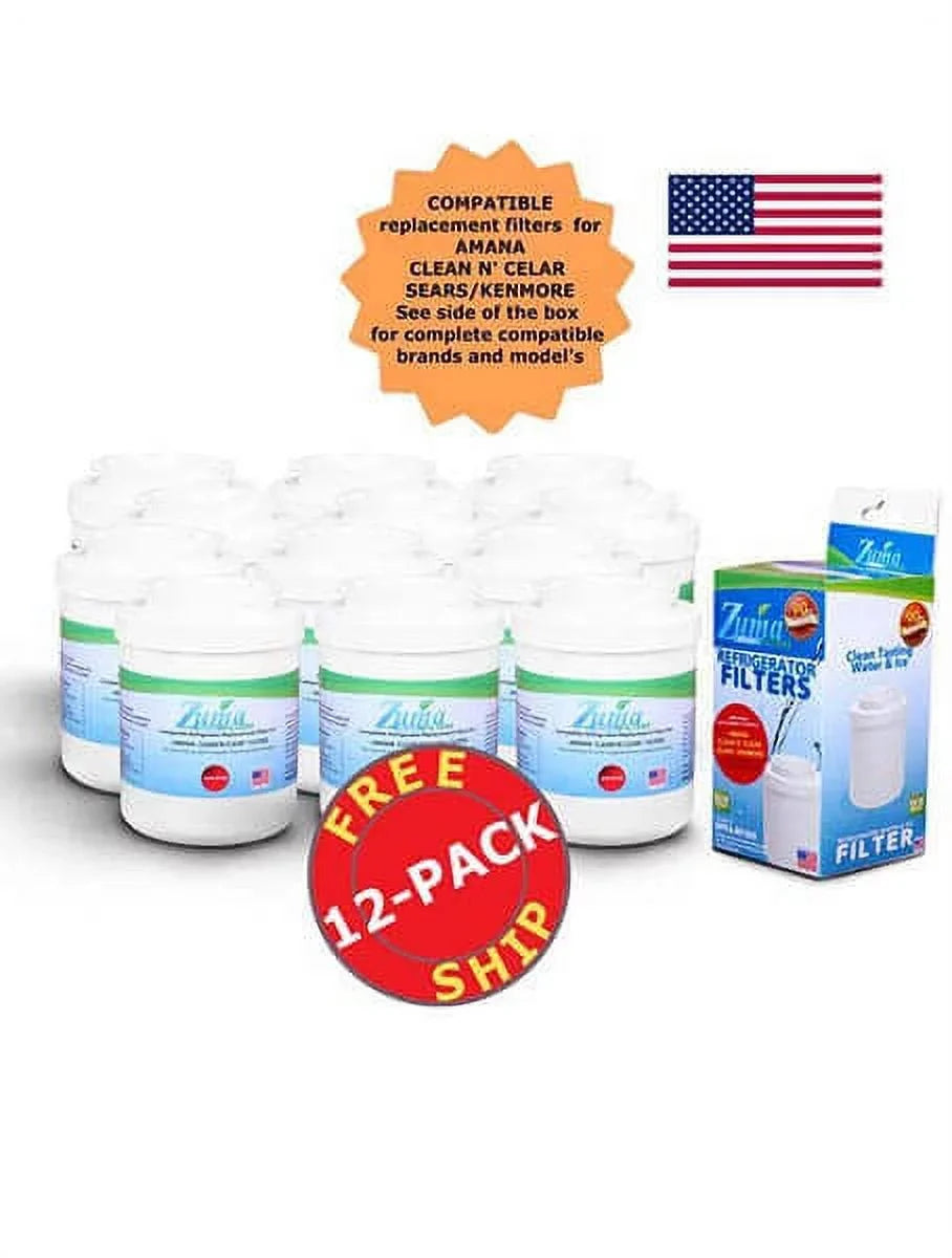 # and with Made Pack Brand Water - , Model U.S.A. ZUMA Amana® 12388403 12 OPFA-RF300 Filter , , Ice Compatible in -
