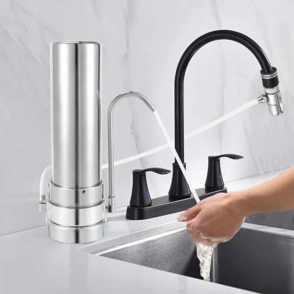 Filtration Steel Water Filtration Stainless Filtration Countertop System Tap for