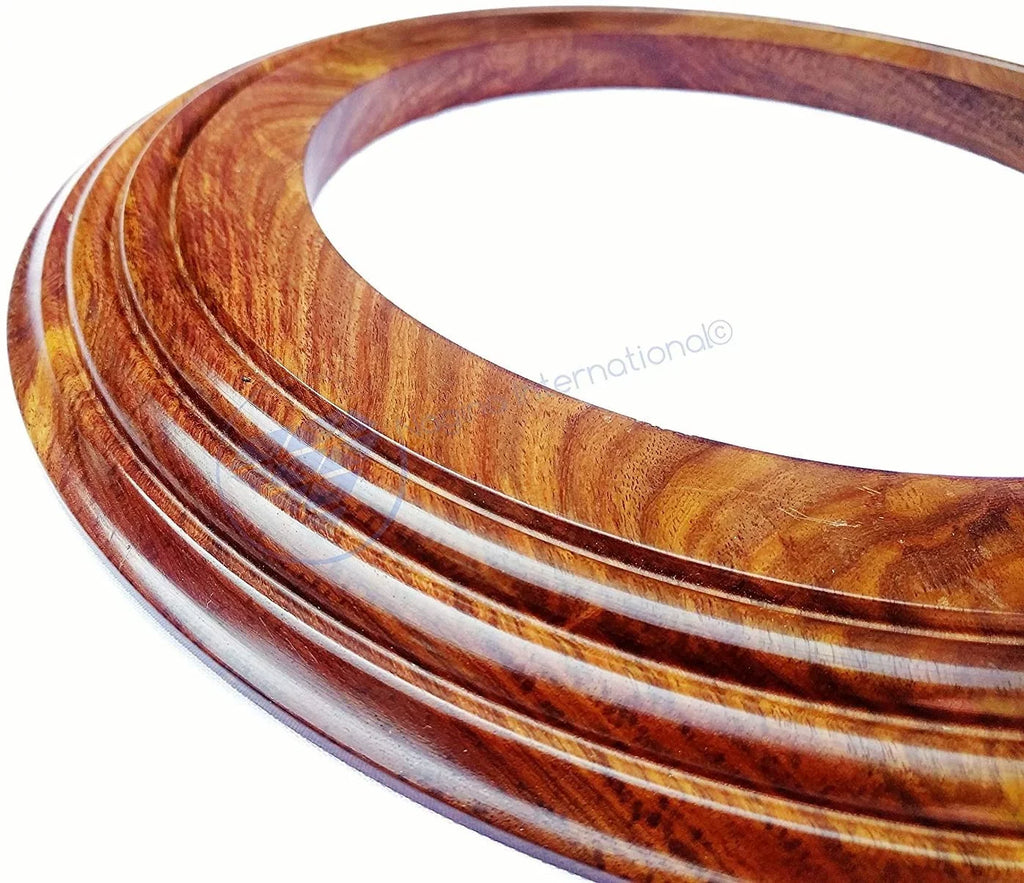 Handcrafted Frame Base International Hardwood Inches) | Polished Wooden Nagina (12 Solid