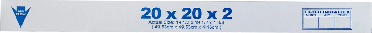 10 MERV 20x20x2 Pack 3 Nordic Air Pure Pleated Filters