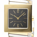 Quartz BF552142 (Good) BVLGARI Steel 18K Polished 2T Pre-Owned SQ22 Gold Watch Ladies Quadrato