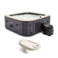 Plus 28", x Intex with Hot Tray PureSpa 94 Phone Inflatable Greystone Tub,