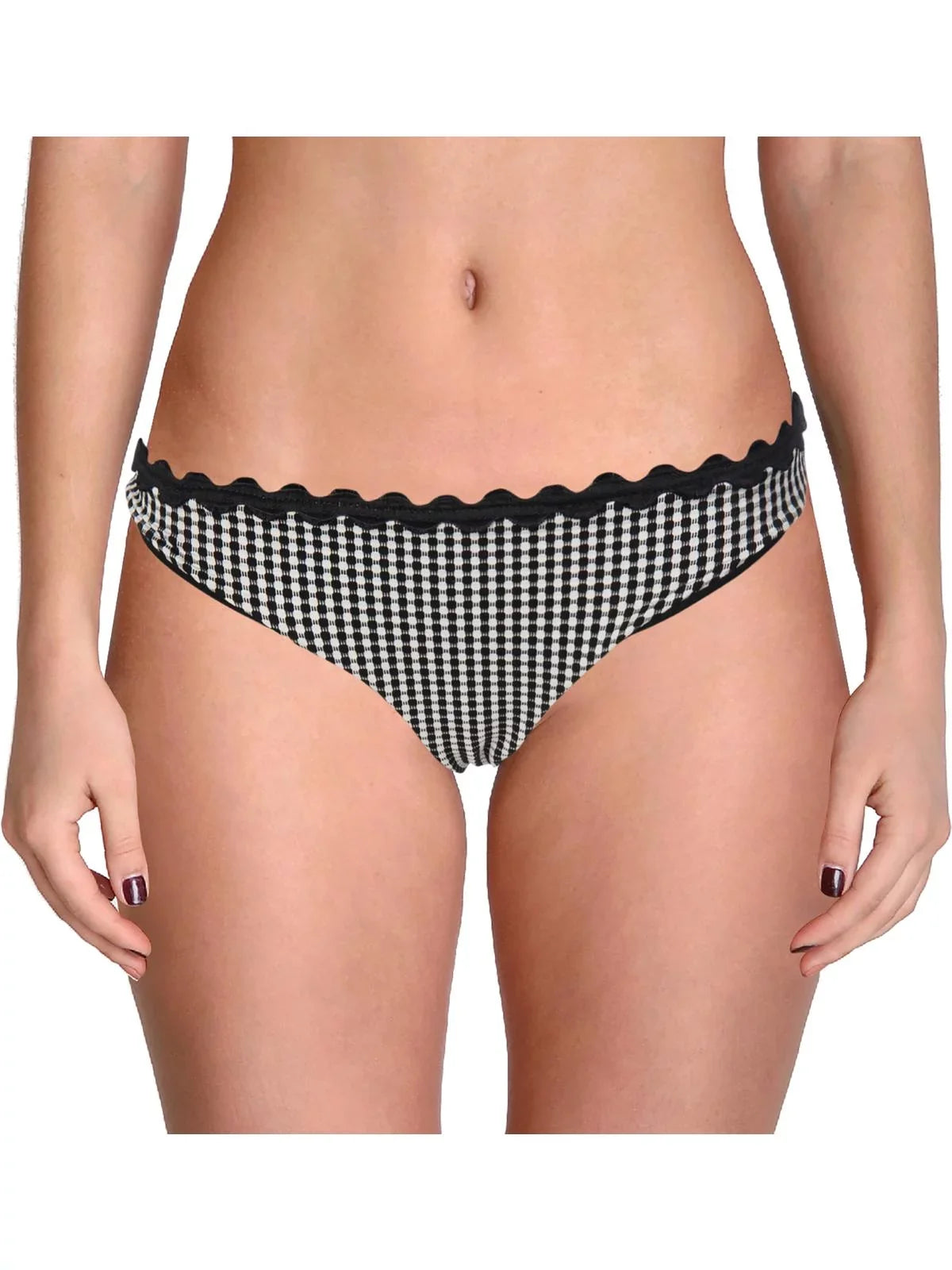 Swim Bottom Contrast Womens Trim Separates Shoshanna Hipster