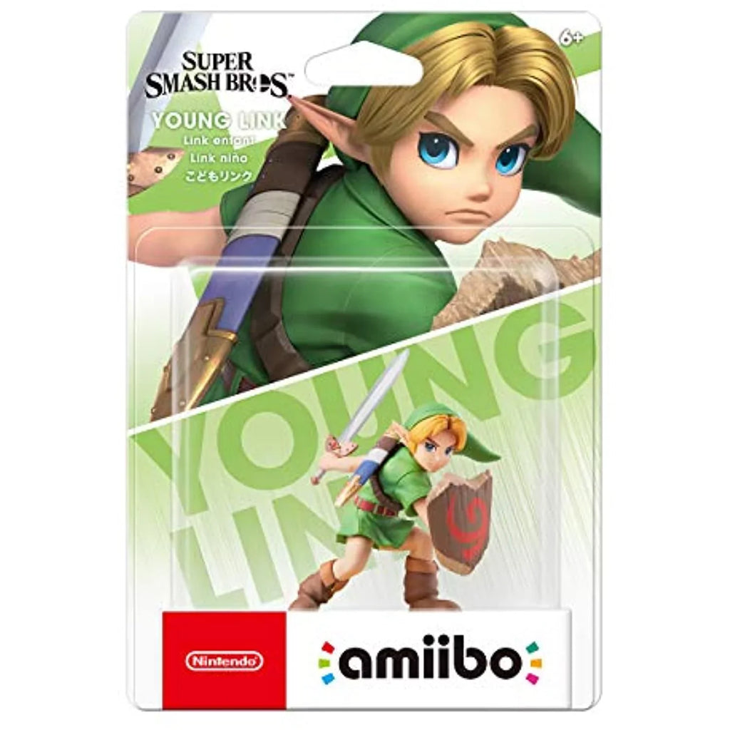 Bros Young Switch Smash Series Link Amiibo Super Import Japan Nintendo