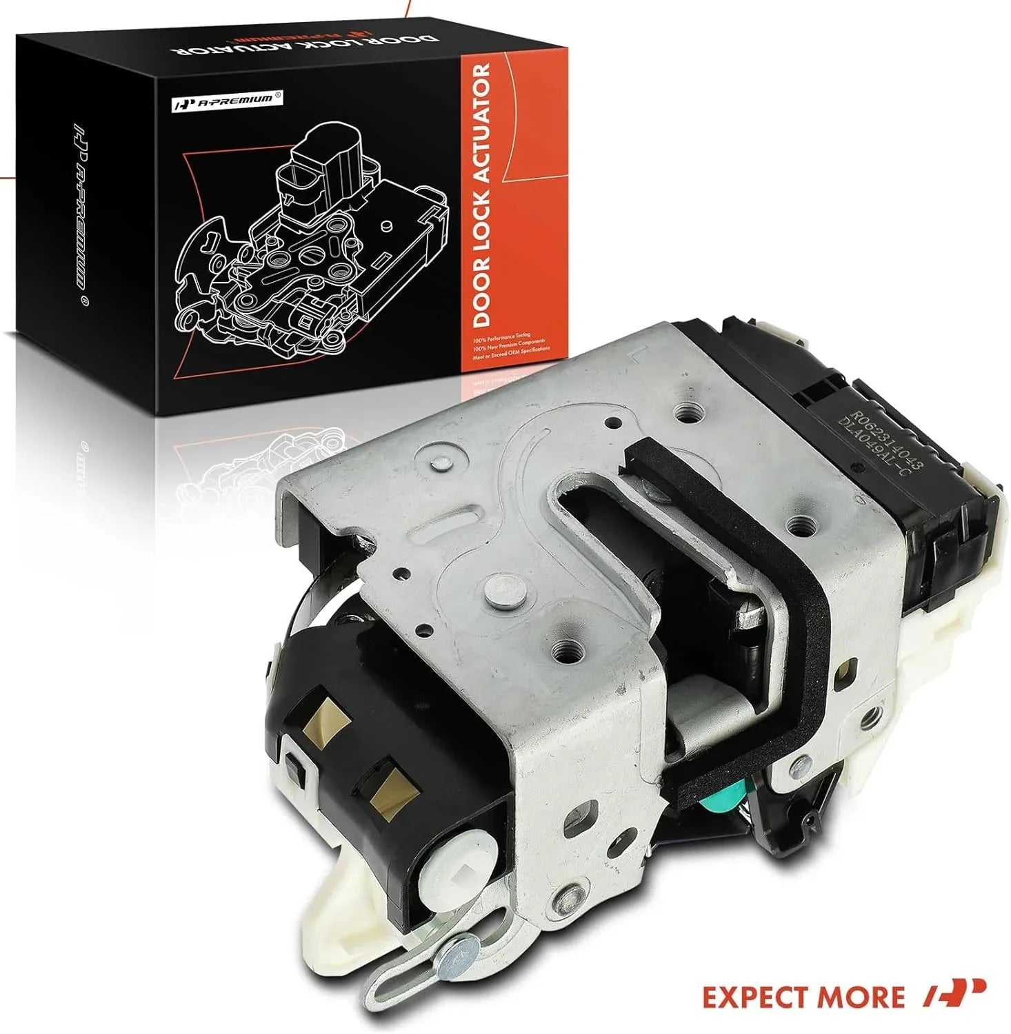 Driver Rear Side Wrangler Door Jeep with Lock Compatible Wrangler JK 2007-2017 Actuator A-Premium 2018