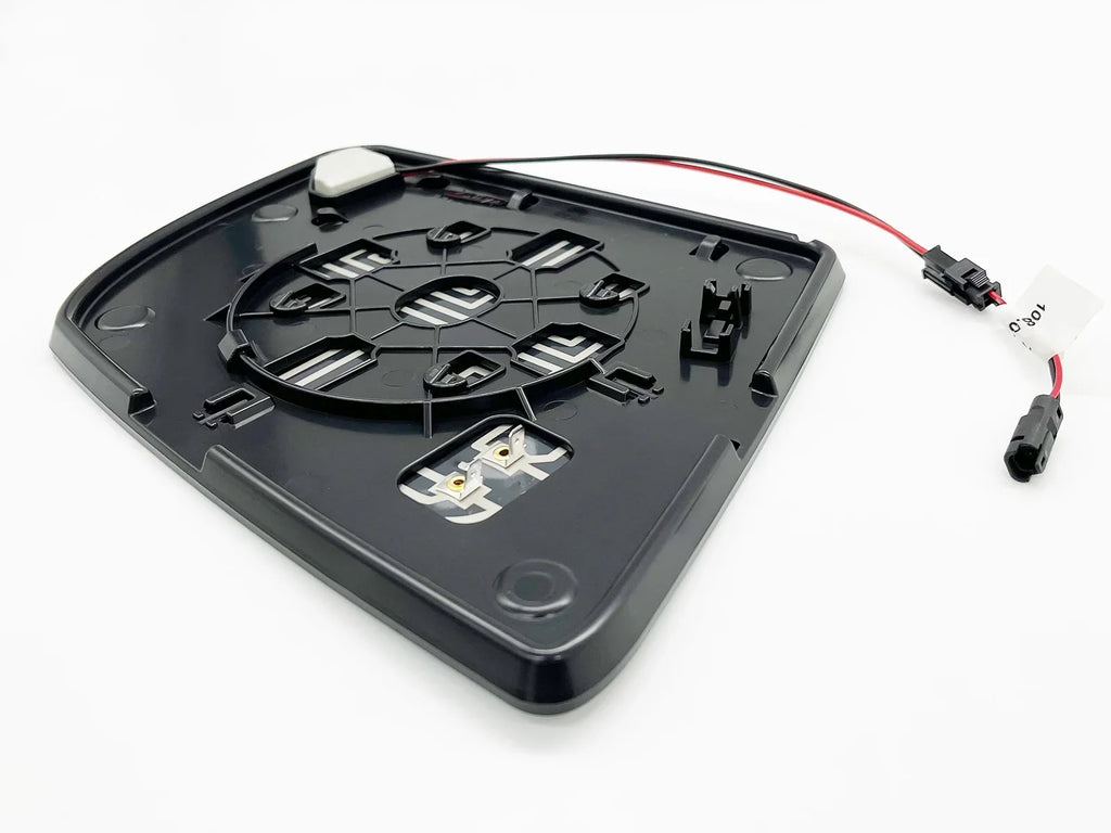 Exterior APA View for Tundra Mirror 879060C010 Sequoia Side TO1324132 2014-2021 Rear 2018-2022 Blind Replacement Heated Left Spot Driver with Power Detection Glass