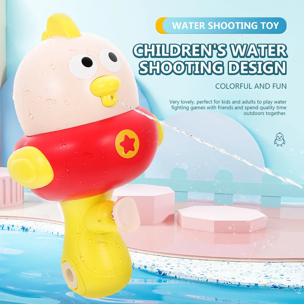 Interactive Supply Water Shooter 4pcs Interesting Wear-resistant Toy Squirt Squirt Kids Toy