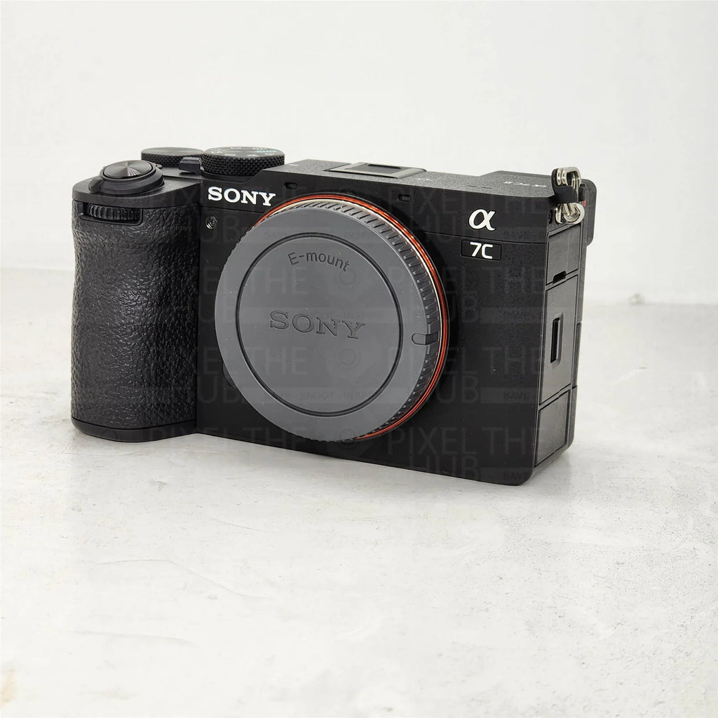 7PC (Black) Bundle - Mirrorless a7C II Sony ILCE-7CM2/B Camera Accessory
