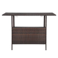 Beautiful And Table Bar Gradient Stylish Modern Brown