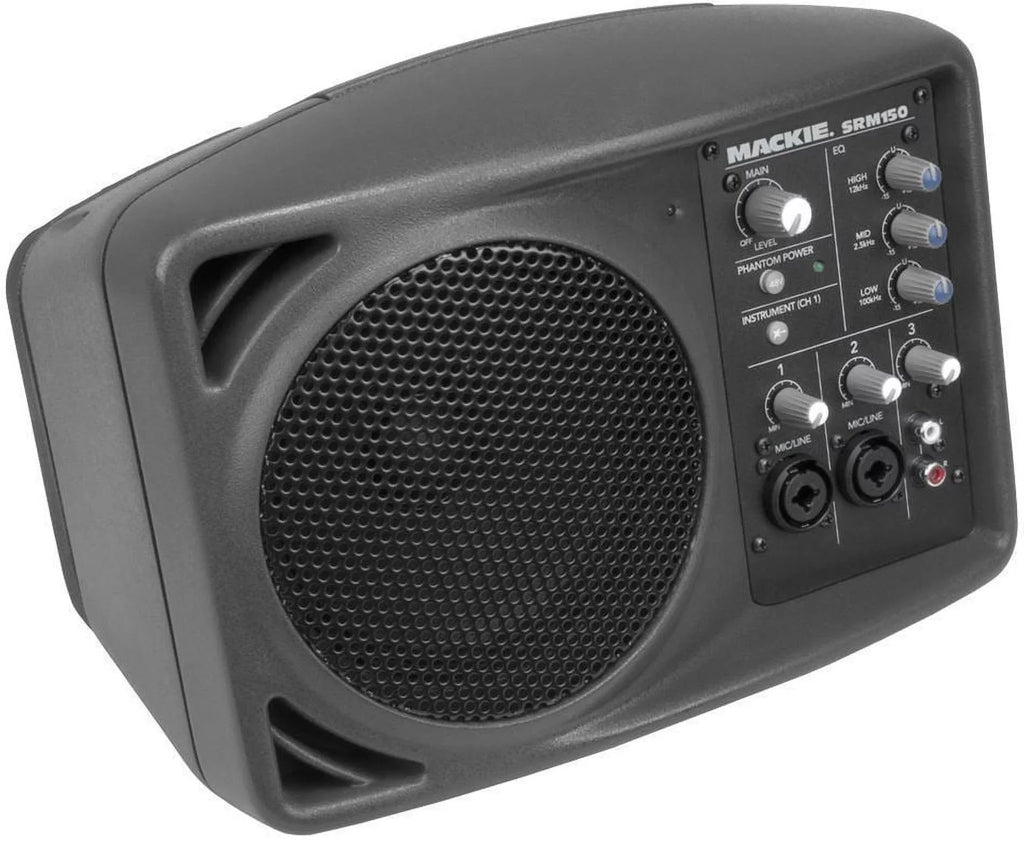 Powered Pa Built 2 With Active Monitor SRM150 In Speakers Mackie EQ