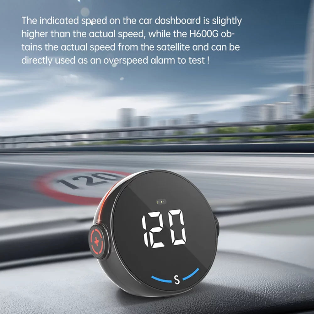 Car & H600G Head Altitude GPS Display, ammoon Speed Clear Meter Speedometer Digital Display Easy Setup