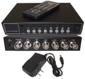 with 2000mA CCTV 4 adapter Splitter Color Port (4 Processor Security and Analog Camera / Real Control Channel Remote Time Camera) Quad Evertech