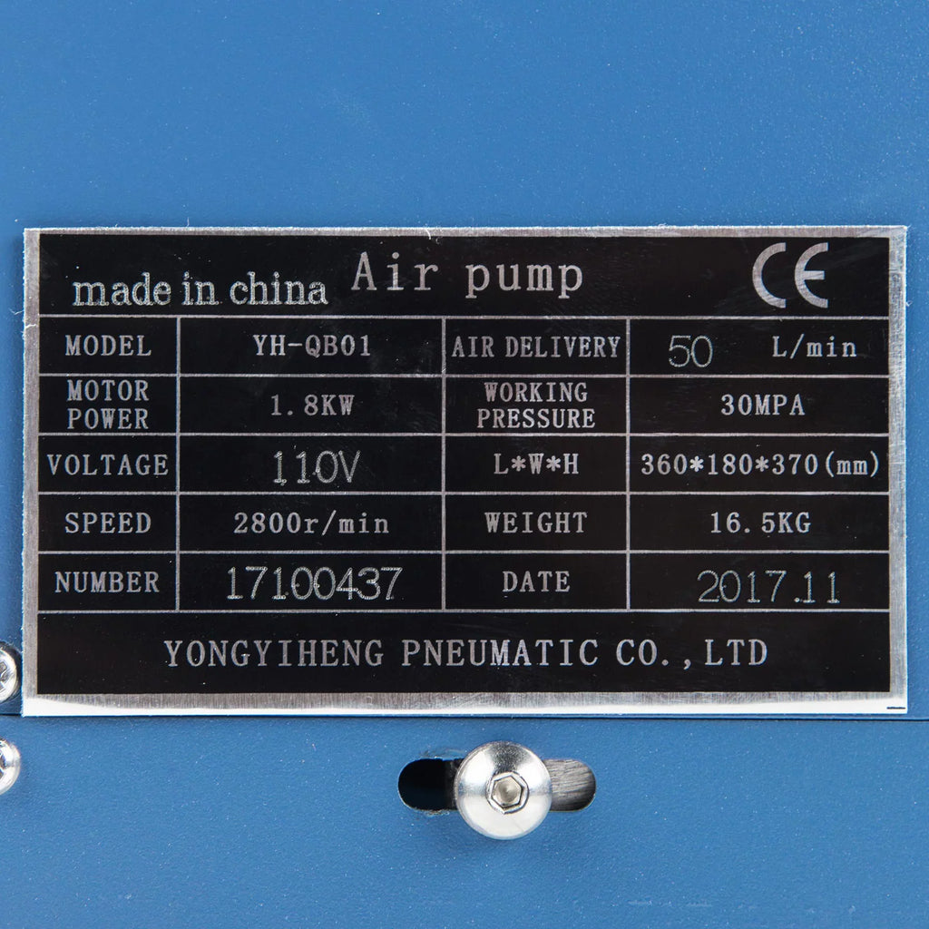 Compressor Pressure Rifle Electric Air 110V 30MPa System High Pump