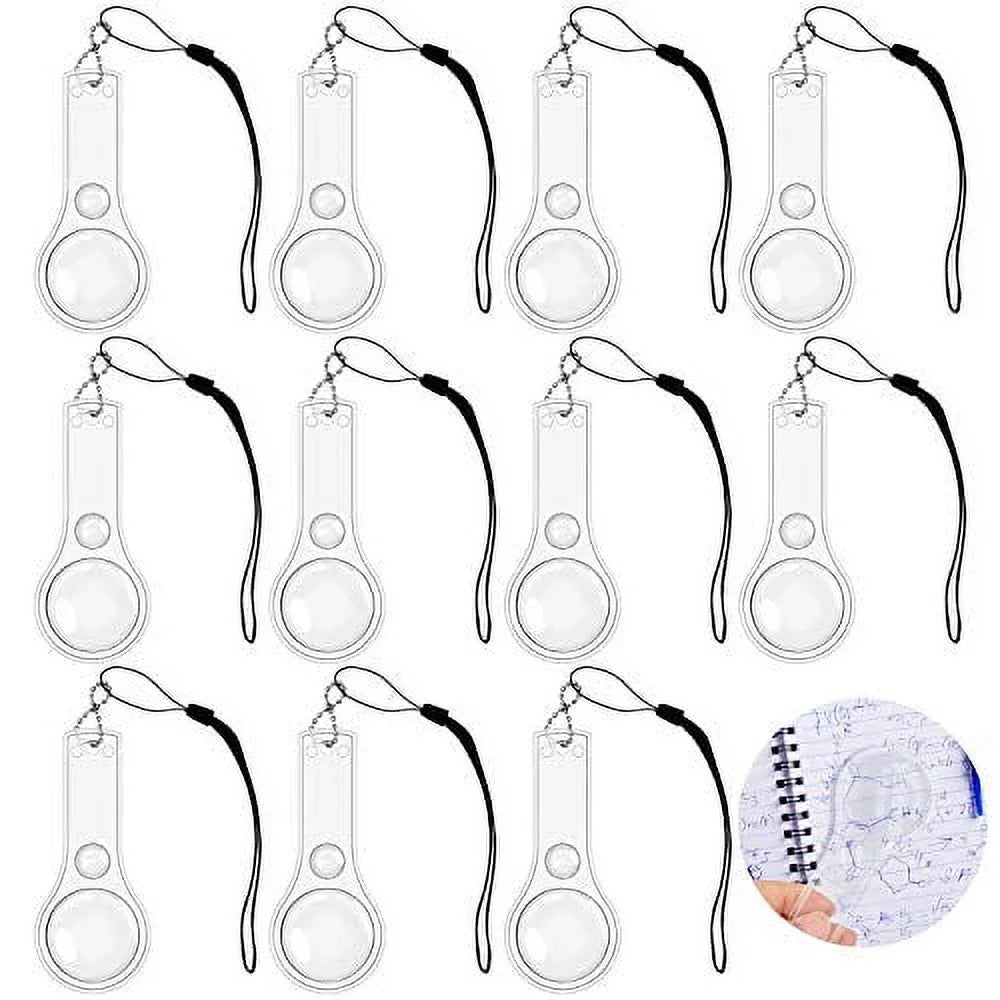 Magnifying Kids, Science Mini for Outdoors, 10X Glasses Reading, Observation Classroom, Plastic Lens Hand-held 24 Pack Magnifier Hand