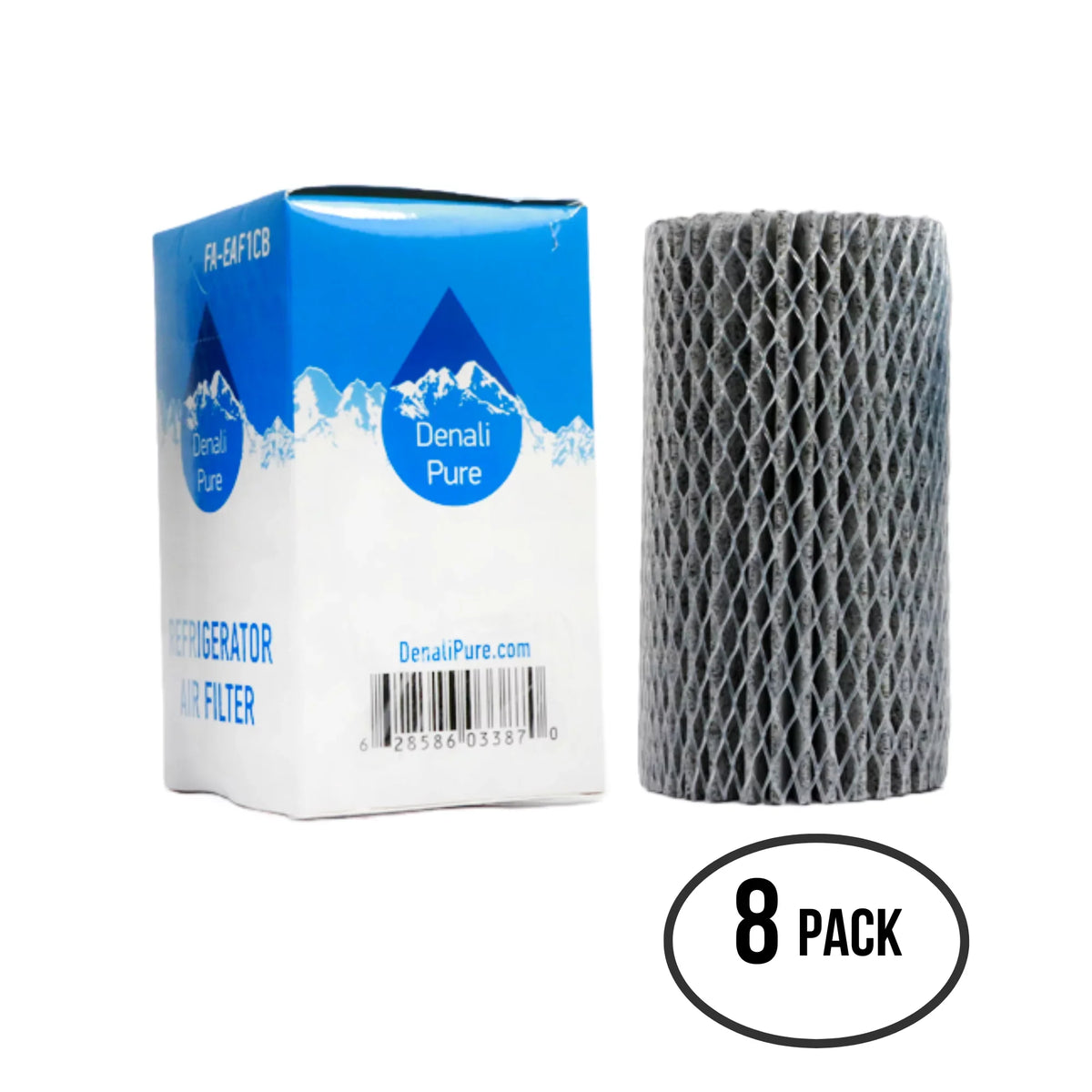 with Air 46-9917 Compatible EI23BC36IS6 Filter Air for Electrolux EAF1CB, 8-Pack Fridge - Replacement Refrigerator Filter Electrolux