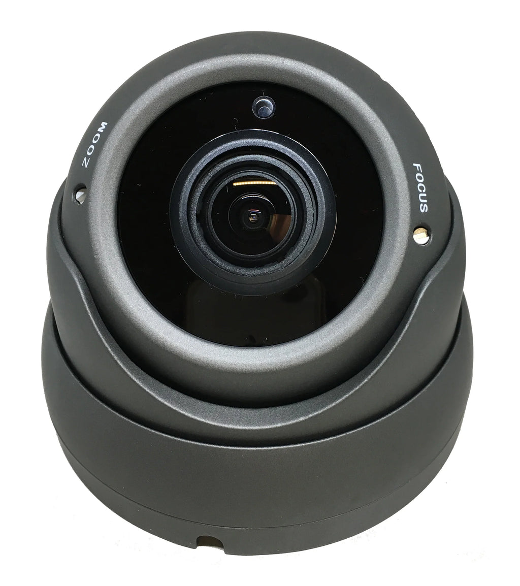 (CHARCOAL) ANALOG STARVIS IN/OUTDOOR SENSOR VARIFOCAL 1080P HD TVI/AHD/CVI/CVBS IMAGE MP 2.8-12MM SONY IR 2.4 FULL