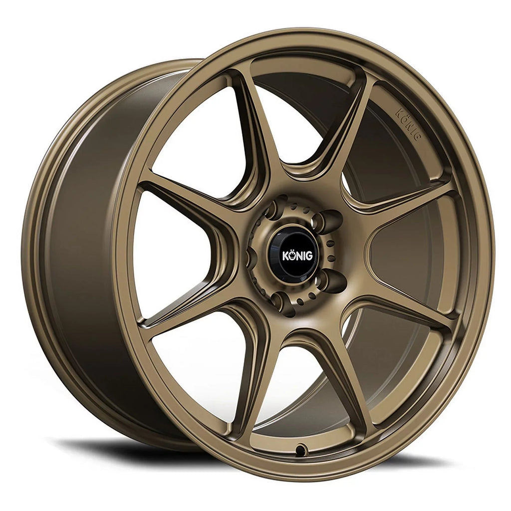 Wheel +38et Lockout 17x8 102BZ 5x100 Matte Konig Bronze