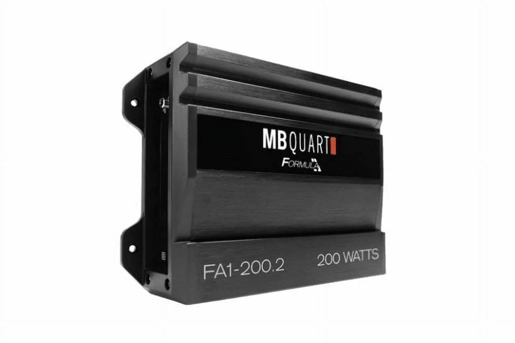 Amplifier Audio FORMULA Car FA1-200.2 Channel Bundle 200 Quart MB Watt 2 Amplifier