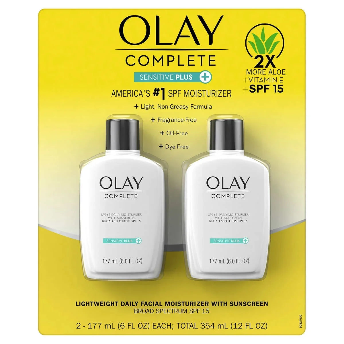 fl oz, 6 Olay Pack 15, Sensitive 2 SPF Complete