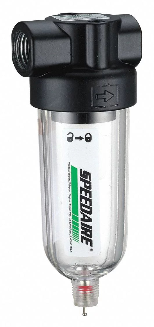 4ZL08 NPT,26 cfm,5 Speedaire micron Filter,1/4"