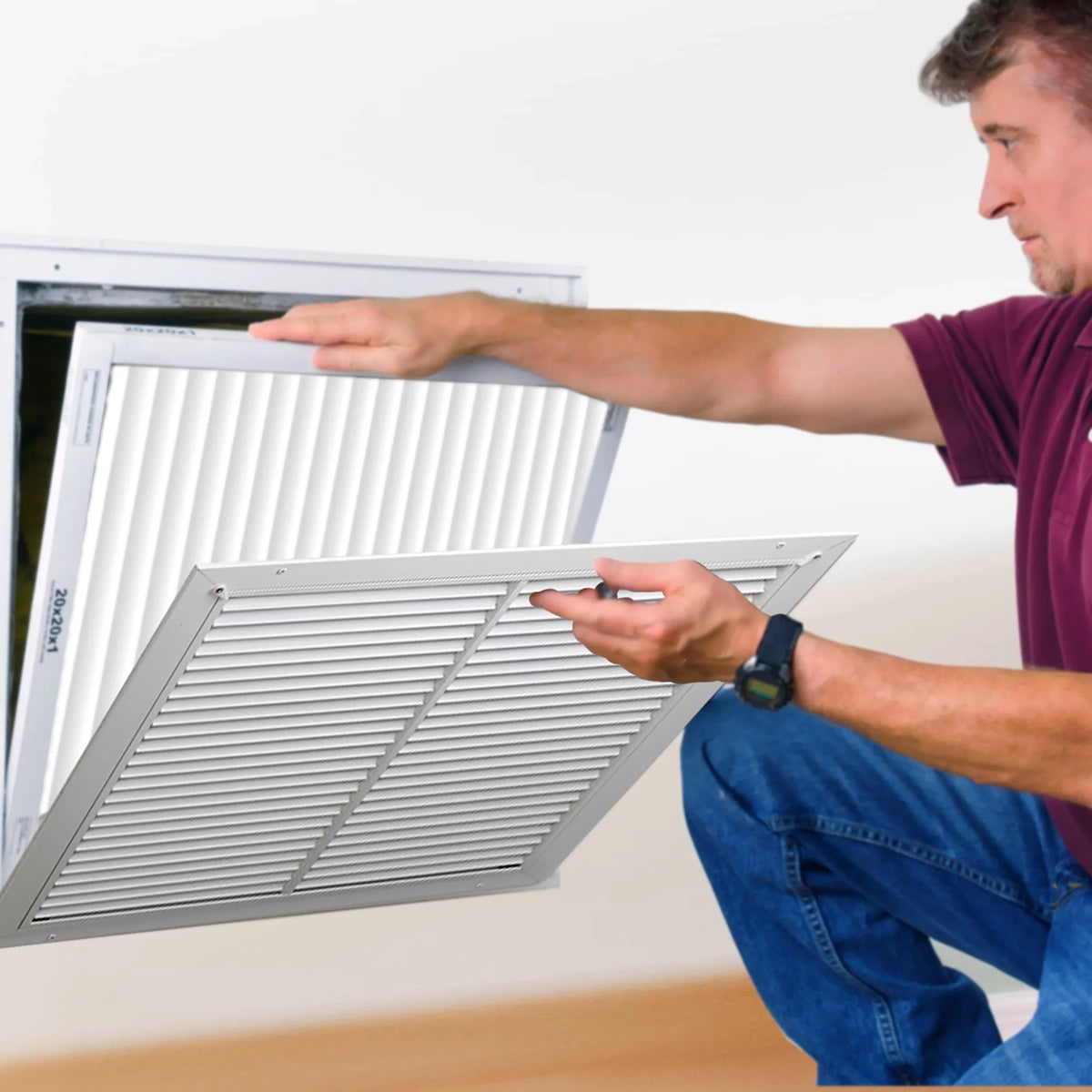 Furnace Pack 16x20x1 Filter Pleated -4 12 MERV Honeywell Air HVAC