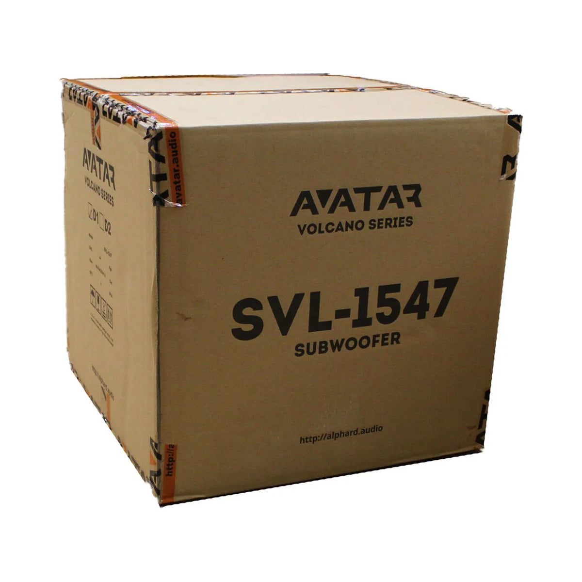 2-Ohm 7599 Car Orange Bass 15" Watts SVL-1547-D2 Subwoofer Avatar Audio Peak